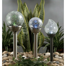 2015 Hot Products China Wholesale Solar Crackle Ball Light Solar Garden Light